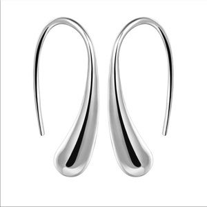 Teardrop Fashion Earring 925 Sterling Silver